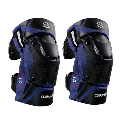 Cuirassier MX Motorcycle Knee Pads - Night Reflective Motocross Racing Guards Protection