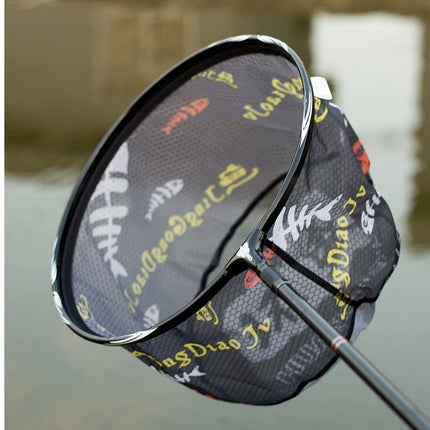 Ultra Light Carbon Titanium Alloy Fishing Net - Anti-Hook Deep Net Head with Solid Construction