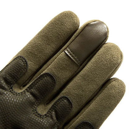 Tactical Touch Screen Gloves - Multi-Sport Protection for Motorcycle, Camping, Hiking, Rock Climbing, Hunting & Fitness