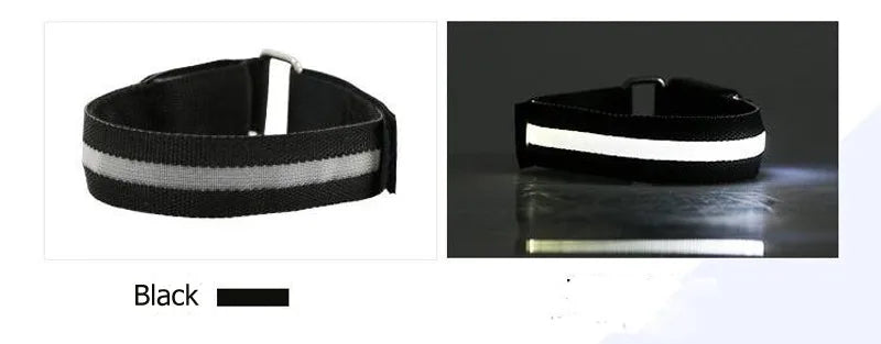 LED Horse Leg Safety Straps - 4 Piece Set for Night Riding