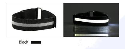 LED Horse Leg Safety Straps - 4 Piece Set for Night Riding