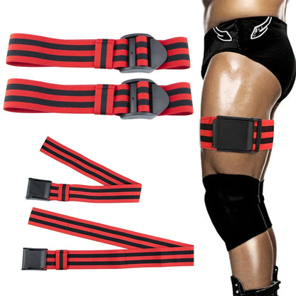 Blood Flow Restriction Bands - BFR Occlusion Training Wraps for Arms & Legs, Muscle Growth & Strength Training