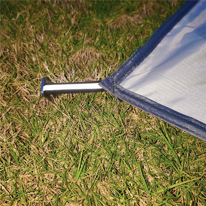 Ultralight Portable Waterproof Camping Mat - Large Travel Mattress with Pegs for Outdoor Picnic, Beach & Tent Use