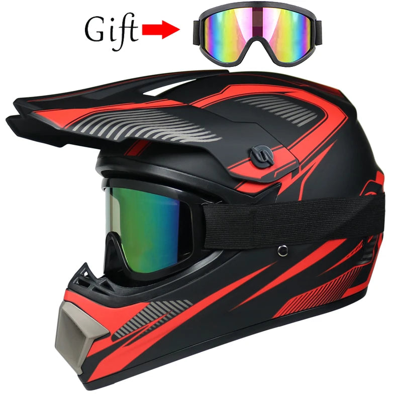 Children's Off-Road Motorcycle Helmet - Downhill AM DH Cross Bike Motocross Helmet