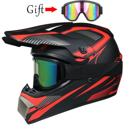 Children's Off-Road Motorcycle Helmet - Downhill AM DH Cross Bike Motocross Helmet
