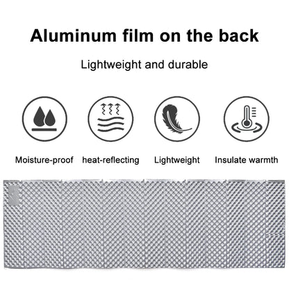 Waterproof Camping Sleeping Pad - Portable Foam Mattress for Travel, Trekking & Picnic - Moistureproof Outdoor Blanket
