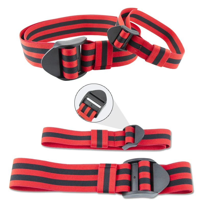 Blood Flow Restriction Bands - BFR Occlusion Training Wraps for Arms & Legs, Muscle Growth & Strength Training