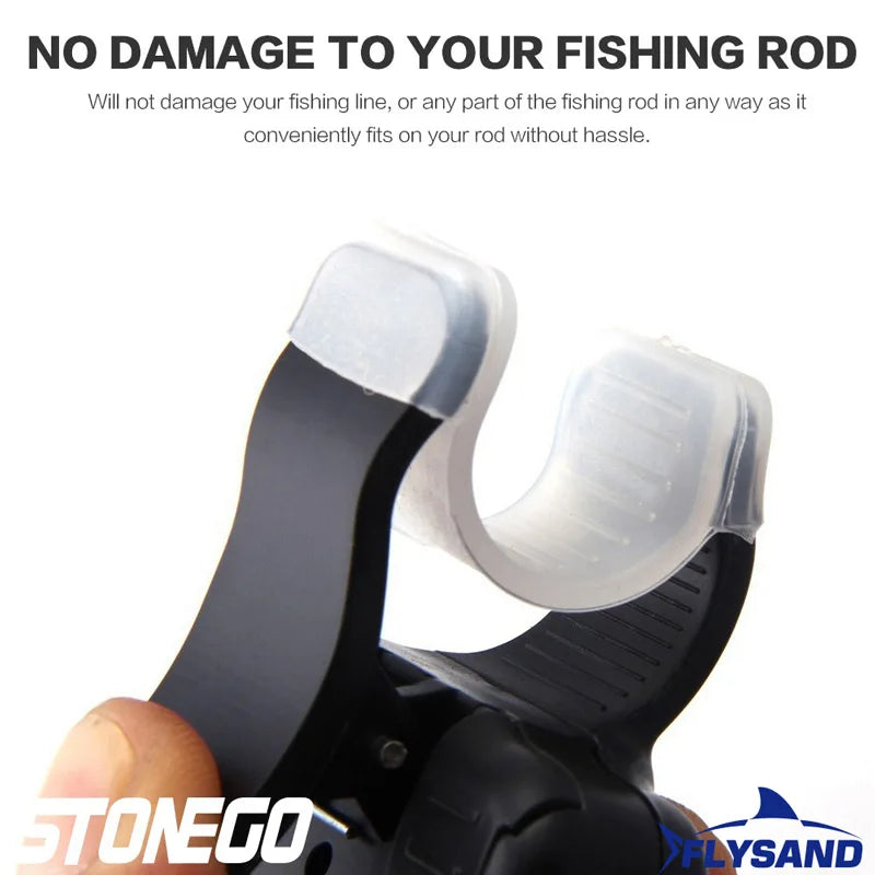 Electronic Fishing Bite Alarm with Loud Siren - Day/Night LED Indicator Buzzer for Fishing Rods (Battery Included)