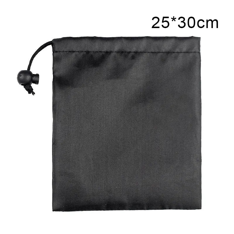 Waterproof Nylon Drawstring Storage Bag - Multi-Purpose Travel & Sports Organizer Pouch