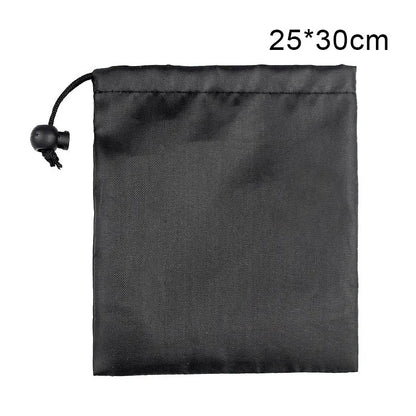 Waterproof Nylon Drawstring Storage Bag - Multi-Purpose Travel & Sports Organizer Pouch