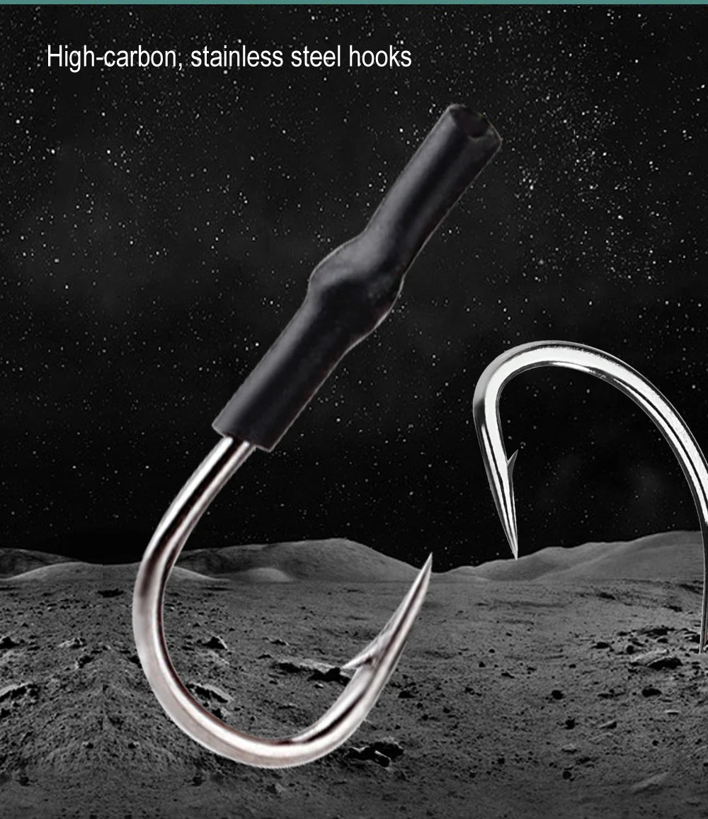 High Carbon Steel Carp Fishing Feeder Hook - Metal Bait Cage Line Group (30g-100g) - Artificial Lure Accessories