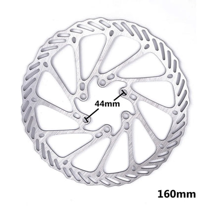 ZTTO Bicycle Brake Rotor 120 140 160 180 203mm 6 in Stainless Steel Hydraulic Brake Rotor MTB Road Bike Disc Brake With T25 Bolt