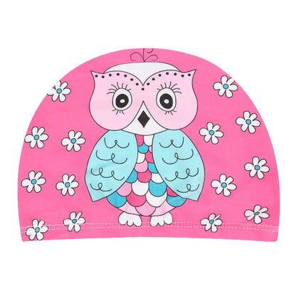 Professional Cartoon Swimming Cap for Kids