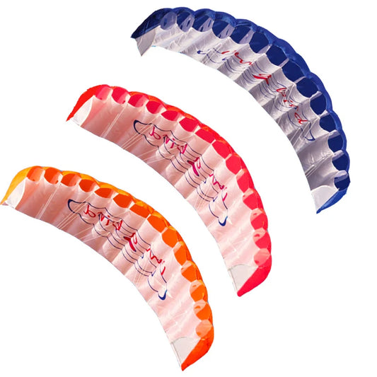 1.4m Dual Line Stunt Parafoil Kite - 140cm x 57cm - Composite Material - Ages 14+ - Unisex