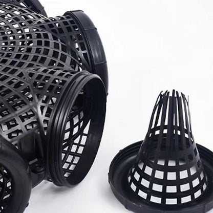 Multi-Hole Fishing Trap Cage - 3/6/8 Holes Plastic Shrimp Crayfish Lobster Catcher Net for Outdoor Fishing - Easy Installation