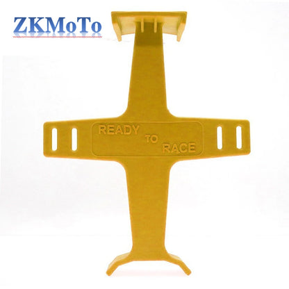 Motorcycle Fork Seal Savers - ABS Glossy Finish Protector Guard for Motocross Enduro Bikes - Fork Brace Support Block Accessory