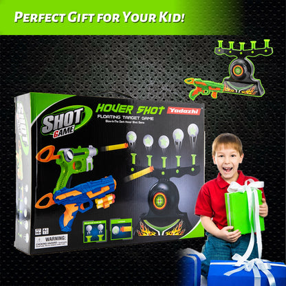 Luminous Electric Floating Target Shooting Set - Soft Foam Competition Game for Kids
