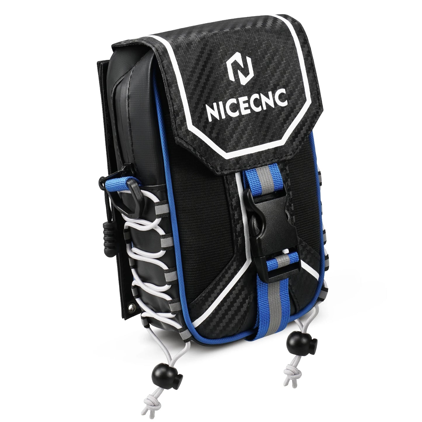 NICECNC Water-Resistant Front Fender Tool Bag for Yamaha YFZ 450 YFZ450R YFZ450X YFZ450SE - ATV Off-Road Storage Pack