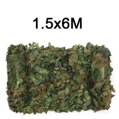 Oxford Polyester Camouflage Netting - 1.5m Wide Camo Net for Hunting, Shooting, Camping & Outdoor Concealment