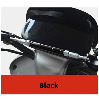 22mm Motorcycle Handlebar Crossbar - Adjustable Reinforcement Balance Bracket with Handle Grips | Steering Stabilizer Expansion Rod Replacement