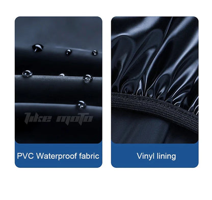 Waterproof Reflective Motorcycle Rain Boot Covers - Non-Slip Reusable Cycling Footwear Protection