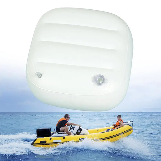Inflatable Kayak Seat Cushion - Waterproof Air Cushion Mat for Kayaking, Rafting & Water Sports (40×38×16cm)