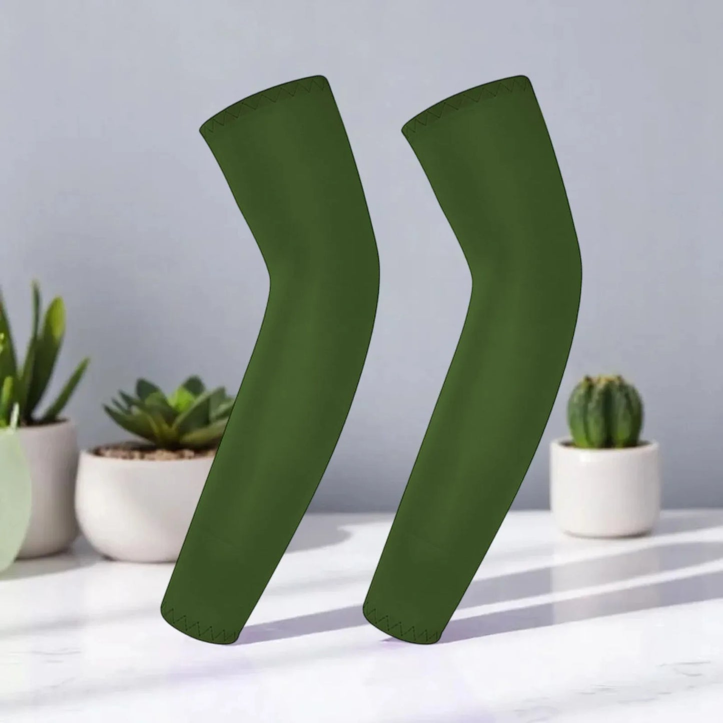 Children's Ice Silk Cooling Arm Sleeves - Quick-Dry UV Protection Cycling Arm Guards for Girls Outdoor Sports (1 Pair)