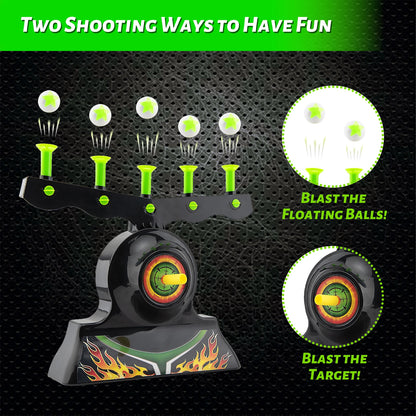 Luminous Electric Floating Target Shooting Set - Soft Foam Competition Game for Kids