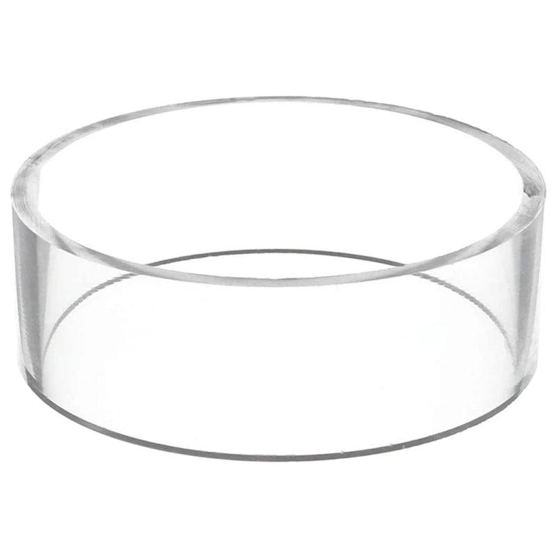 Acrylic Ball Stand Clear Round Display Stand Support Holder For Football Basketball Rugby Soccer