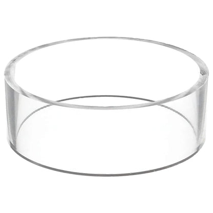 Acrylic Ball Stand Clear Round Display Stand Support Holder For Football Basketball Rugby Soccer