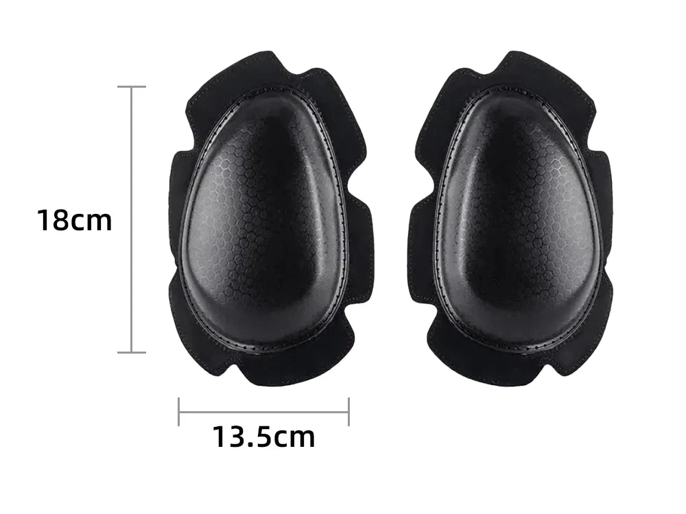 Motorcycle Racing Knee Pads - Universal Protective Gear with Sliders for Sports Riding