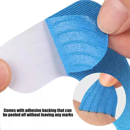 Precut Thumb Support Tape 10pcs Self Adhesive Kinesiology Patches Finger Bandages Elastic Strap for Sports Injury Protection