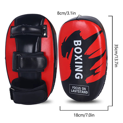 PU Leather Boxing Kicking Pad – Hand & Foot Target for Muay Thai, Taekwondo & MMA Training