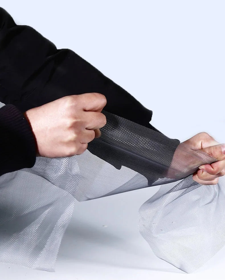 Self-Adhesive Window Mosquito Net - Anti-Insect Mesh Screen with Hook & Loop Fastener for Home & Camping