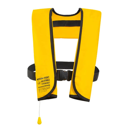Adult Auto-Inflatable Life Jacket - Manual PFD 150N for Water Sports, Fishing & Rafting