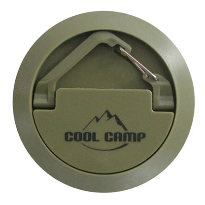 Multi-Purpose Magnetic Camping Hook - Portable Tent Ceiling Clamp with Suction Cup for Outdoor Rope & Lamp Storage