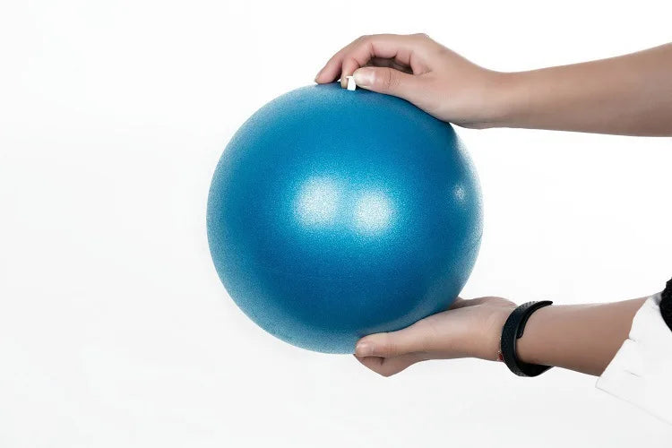 25cm Pilates Stability Ball - Premium PVC Exercise Ball for Yoga, Core Training & Balance