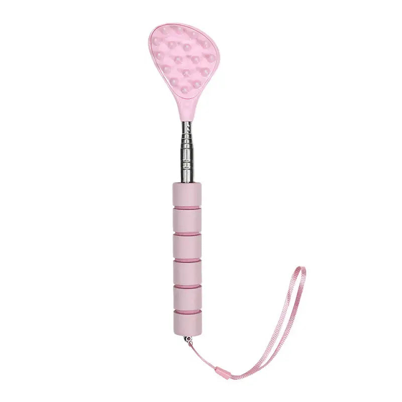 Retractable Dual-Spike Back Scratcher & Massage Tool