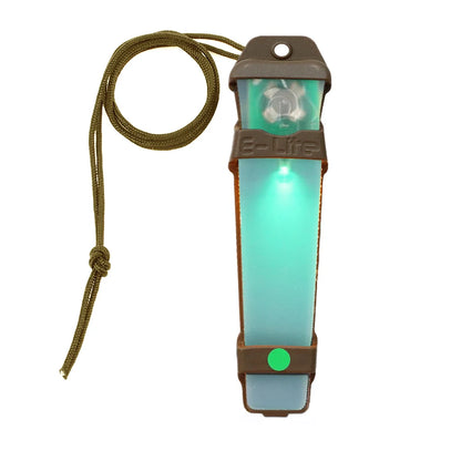 BOOIU Tactical Safety Helmet Light - Waterproof IR Strobe Signal Lamp for Outdoor Survival, Hiking & Cycling