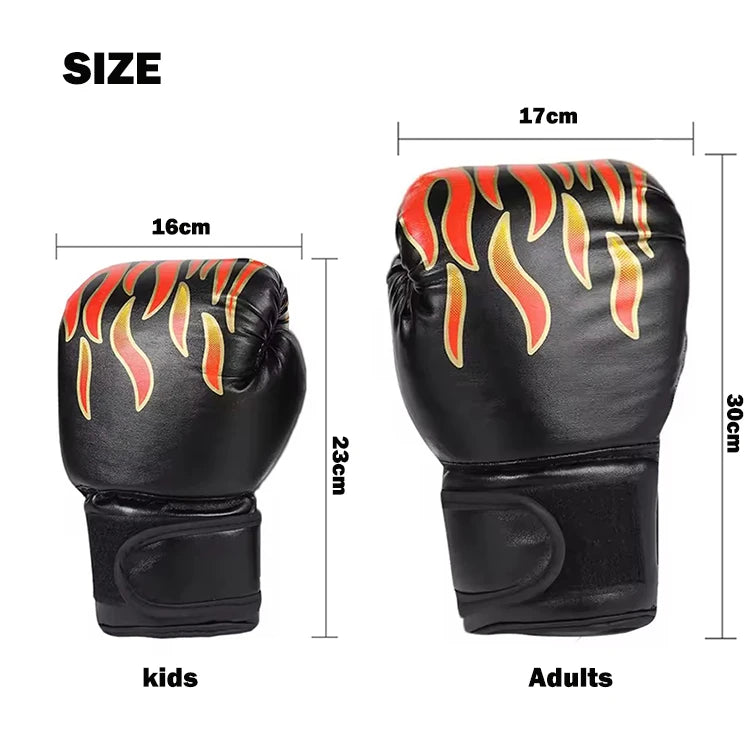 Boxing Training Gloves for Kids & Adults - Taekwondo Combat Fitness Protective Gear