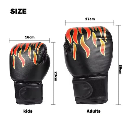 Boxing Training Gloves for Kids & Adults - Taekwondo Combat Fitness Protective Gear