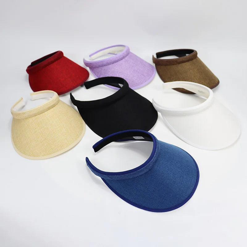 Women's Clip-On Sun Hat - Portable Outdoor Sports Cap