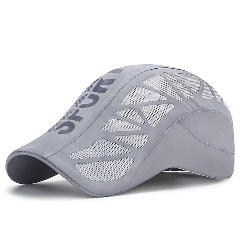 Pro Athletic Quick-Dry Mesh Cap - Breathable Summer Sports Hat for Golf, Baseball, Cycling & Outdoor Activities