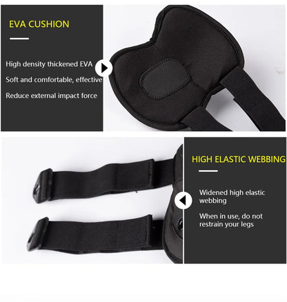 4-Piece Tactical Protective Gear Set - Knee & Elbow Pads for Outdoor Sports, Cycling, Mountaineering & Hiking