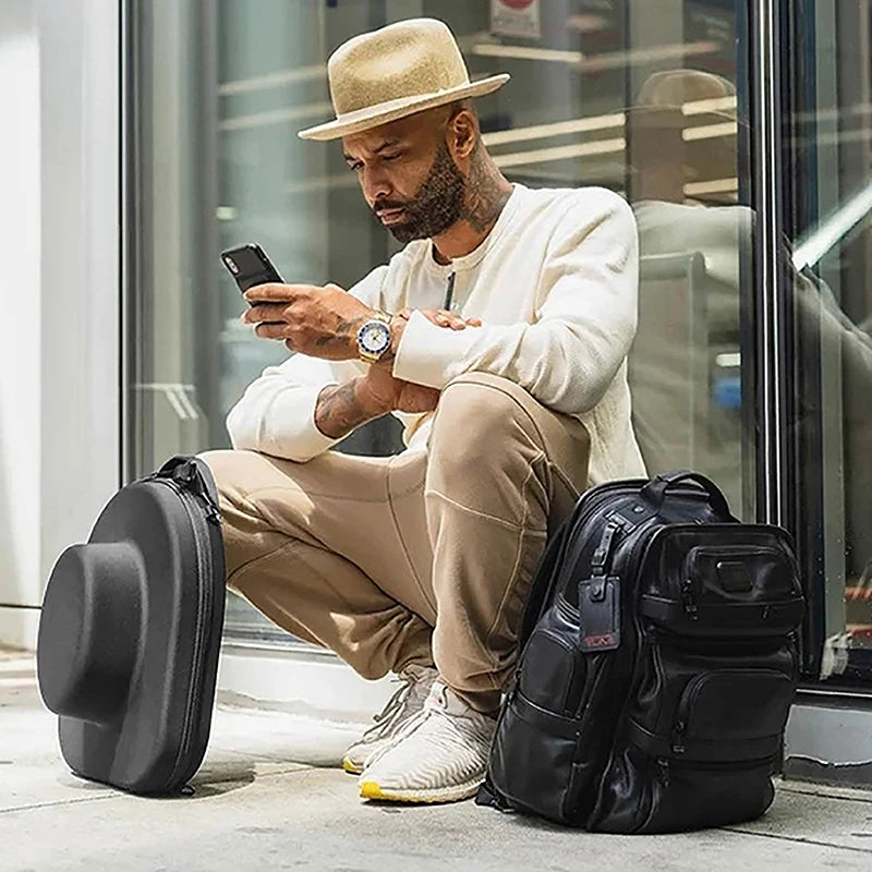 EVA Hat Storage Box Travel Case Durable Carrying Bag for Cowboy Fedora Baseball Felt Hats Crushproof Organizer