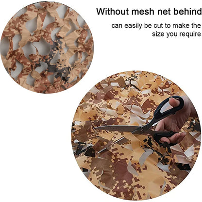 Oxford Polyester Camouflage Netting - 1.5m Wide Camo Net for Hunting, Shooting, Camping & Outdoor Concealment