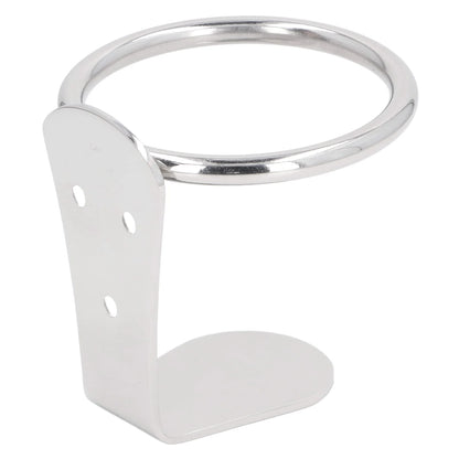 316 Stainless Steel Boat Ring Drink Holder - Rustproof Wall Mount Cup Holder for RV, Yacht & Marine Applications