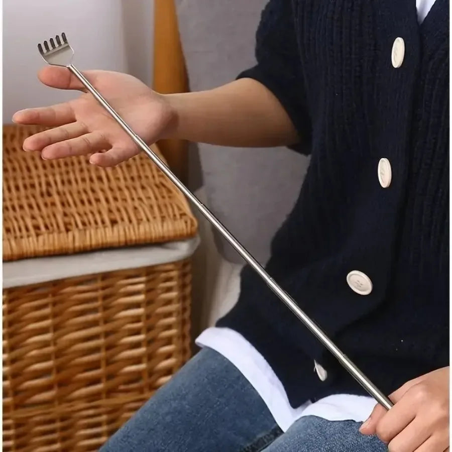 Telescopic Back Scratcher - Portable & Extendable