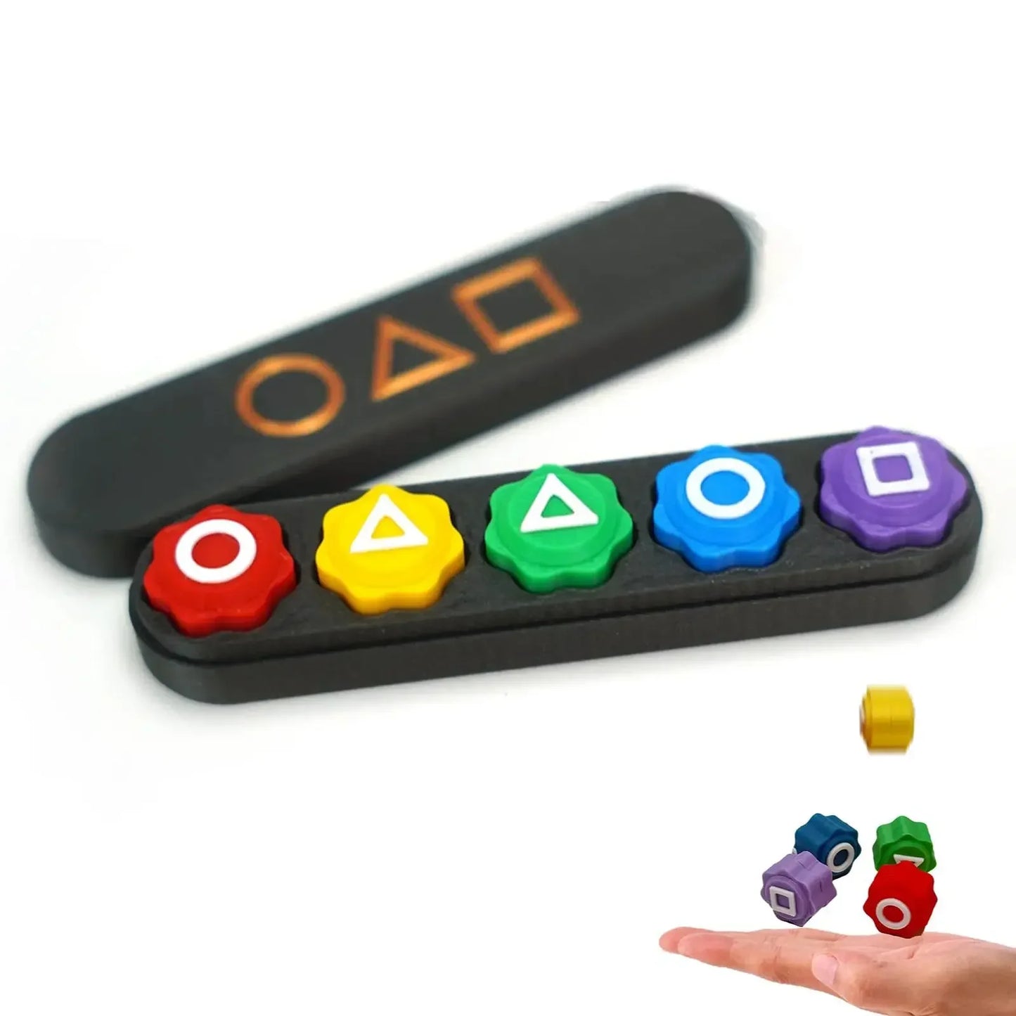 Traditional Play Game Fun Gonggi Jack Stone Pebbles Set - Hand Eye Coordination Training Toy
