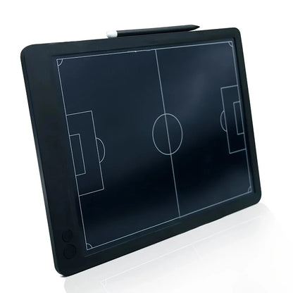 Electronic Soccer Coaching Board - LCD Playmaker Strategy Tactic Board with Flexible Screen and Stylus
